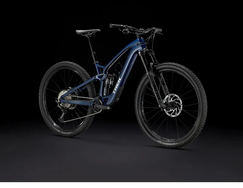 Trek Fuel EXE 9.7 SLX/XT Electric Mountain Bike in Mulsanne Blue-12